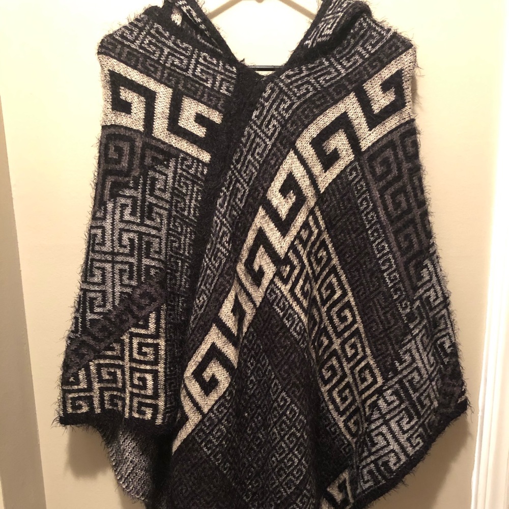 Hooded poncho!!